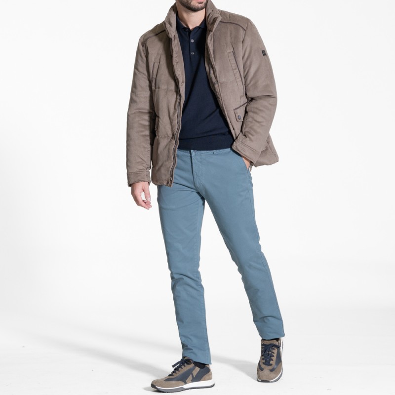 Mπουφάν oικολογικό δέρμα σουέντ 