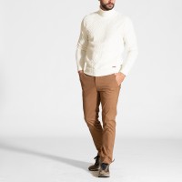 Πλεκτό ζιβάγκο μοτίβο jacquard κανονική γραμμή