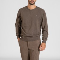 Πλεκτό λαιμόκοψη cashmere touch 