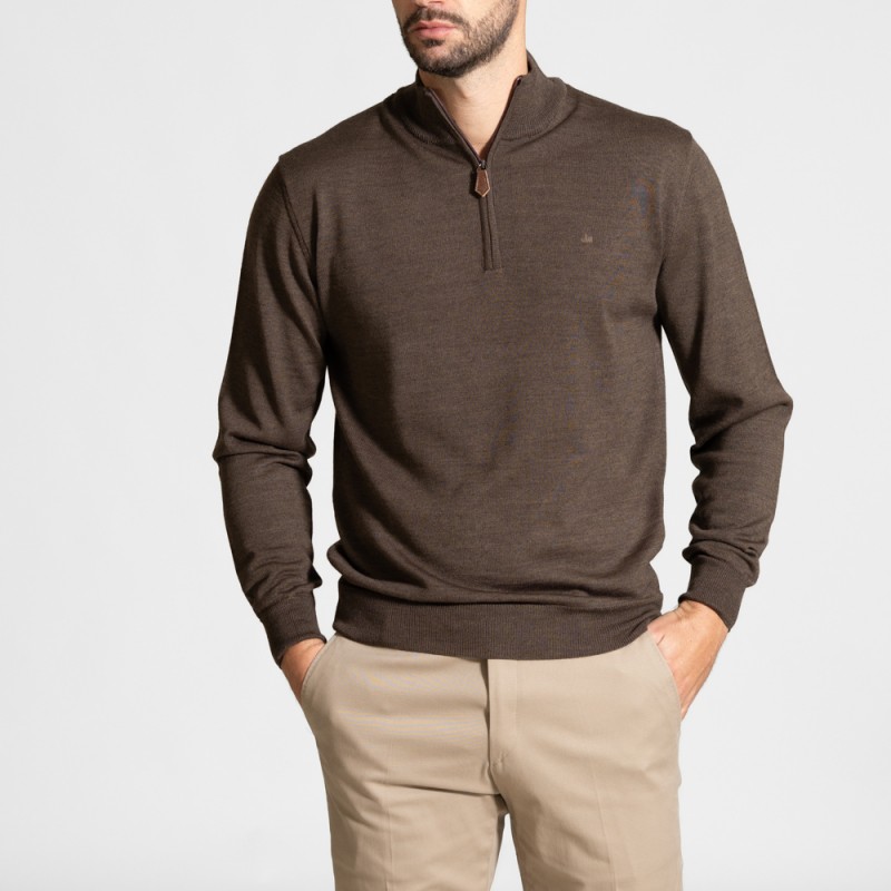 Πλεκτό Λουπέτο από Extra Fine Mαλλί Mερινός 