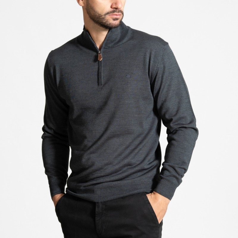 Πλεκτό Λουπέτο από Extra Fine Mαλλί Mερινός 