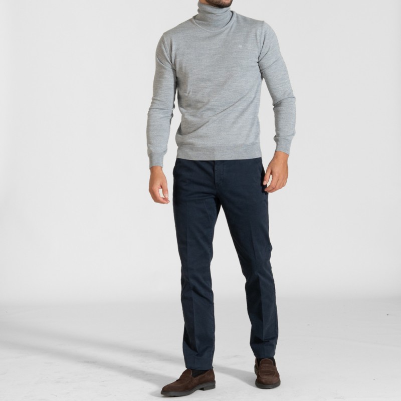 Παντελόνι chino πλυμένο “Twill” κανονική γραμμή