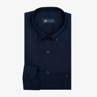 100's Δίκλωνο πουκάμισο 'twill' κανονική γραμμή 