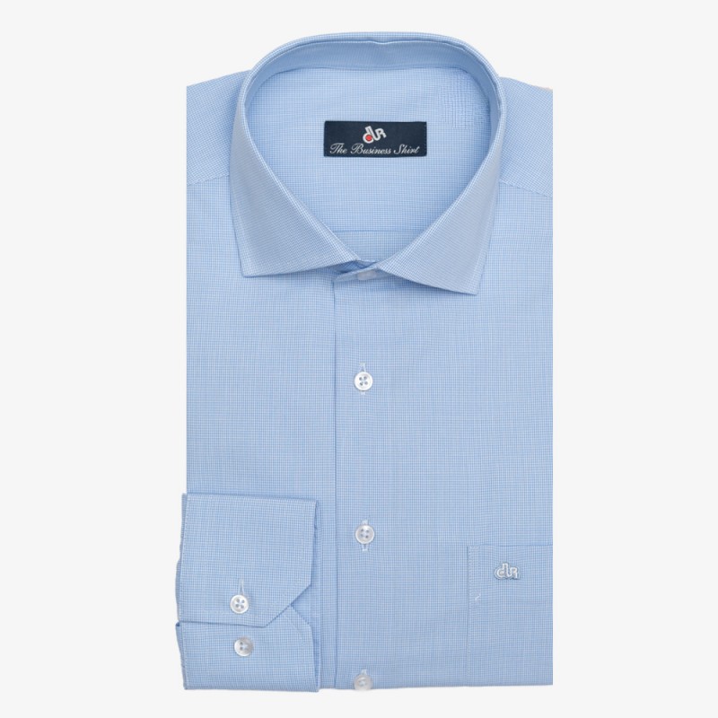 100's Δίκλωνο πουκάμισο καρό κανονική γραμμή 