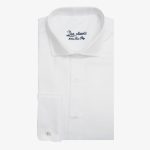 Πουκάμισο 100's Δίκλωνο Twill διπλή μανσέτα