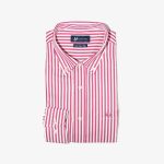 Πουκάμισο ριγέ 100's δίκλωνο κανονική γραμμή