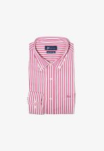 Regular-fit 100's Two-ply cotton striped shirt