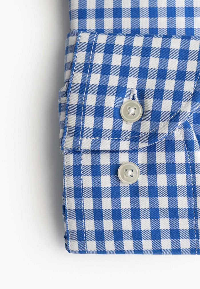 Πουκάμισο καρό 100's δίκλωνο κανονική γραμμή - Image 4