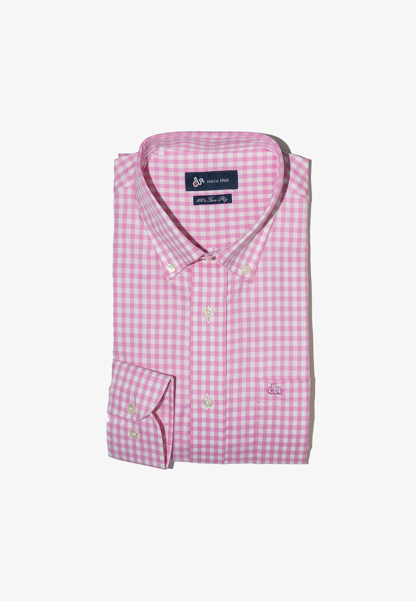 10210103-113576-A Πουκάμισο καρό 100's δίκλωνο κανονική γραμμή - Image 1