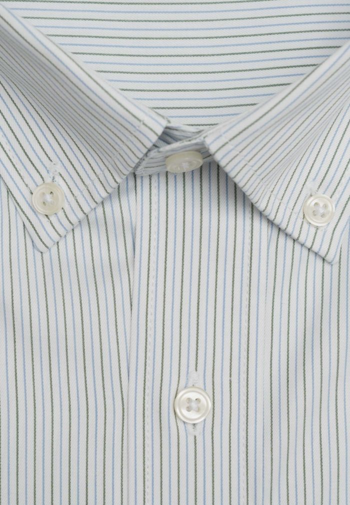 Πουκάμισο ριγέ 100's Δίκλωνο κανονική γραμμή - Image 4