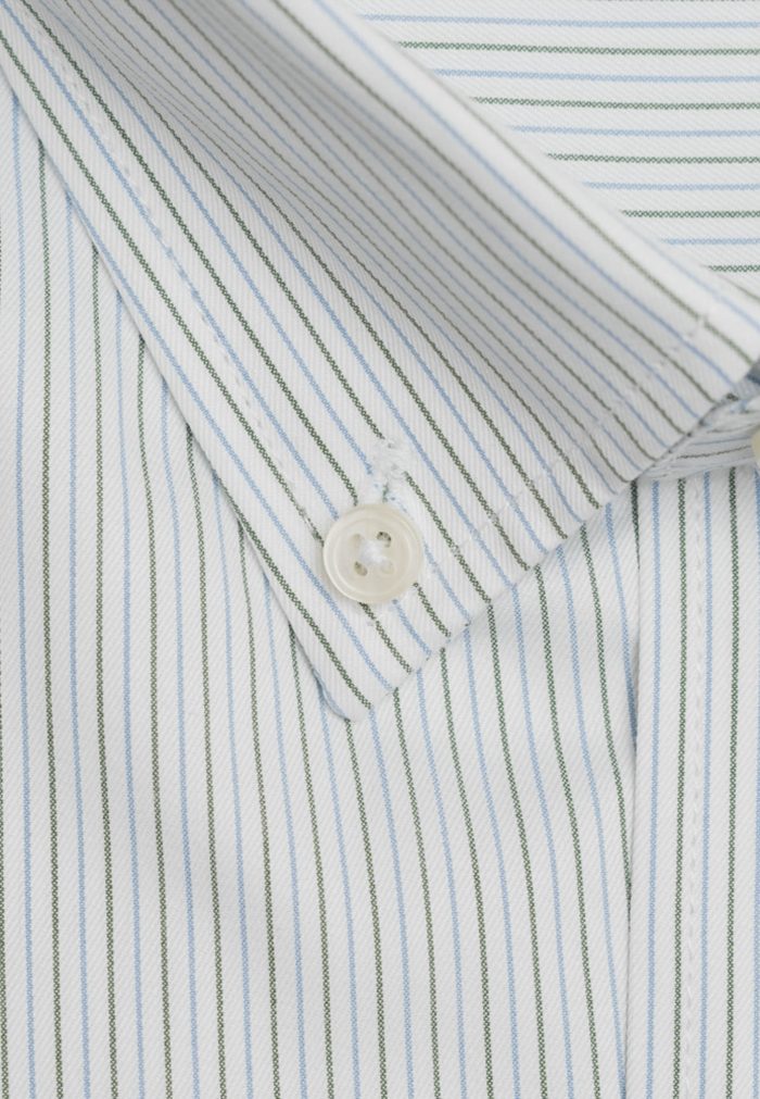 Πουκάμισο ριγέ 100's Δίκλωνο κανονική γραμμή - Image 2