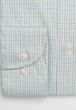 100's Two-ply cotton checked shirt - Image 3