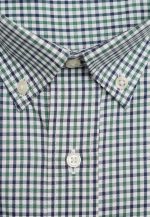 100's Two-ply cotton checked shirt - Image 4