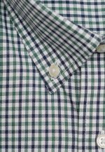 100's Two-ply cotton checked shirt - Image 2
