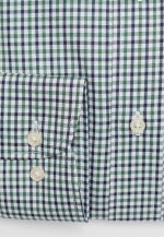 100's Two-ply cotton checked shirt - Image 3