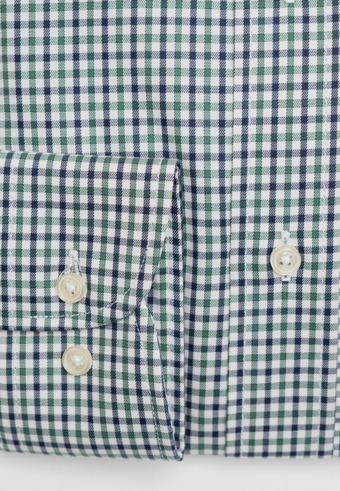 Πουκάμισο καρό 100's Δίκλωνο κανονική γραμμή - Image 3