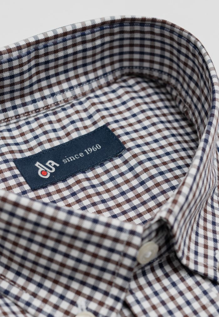 Πουκάμισο καρό 100's Δίκλωνο κανονική γραμμή - Image 5