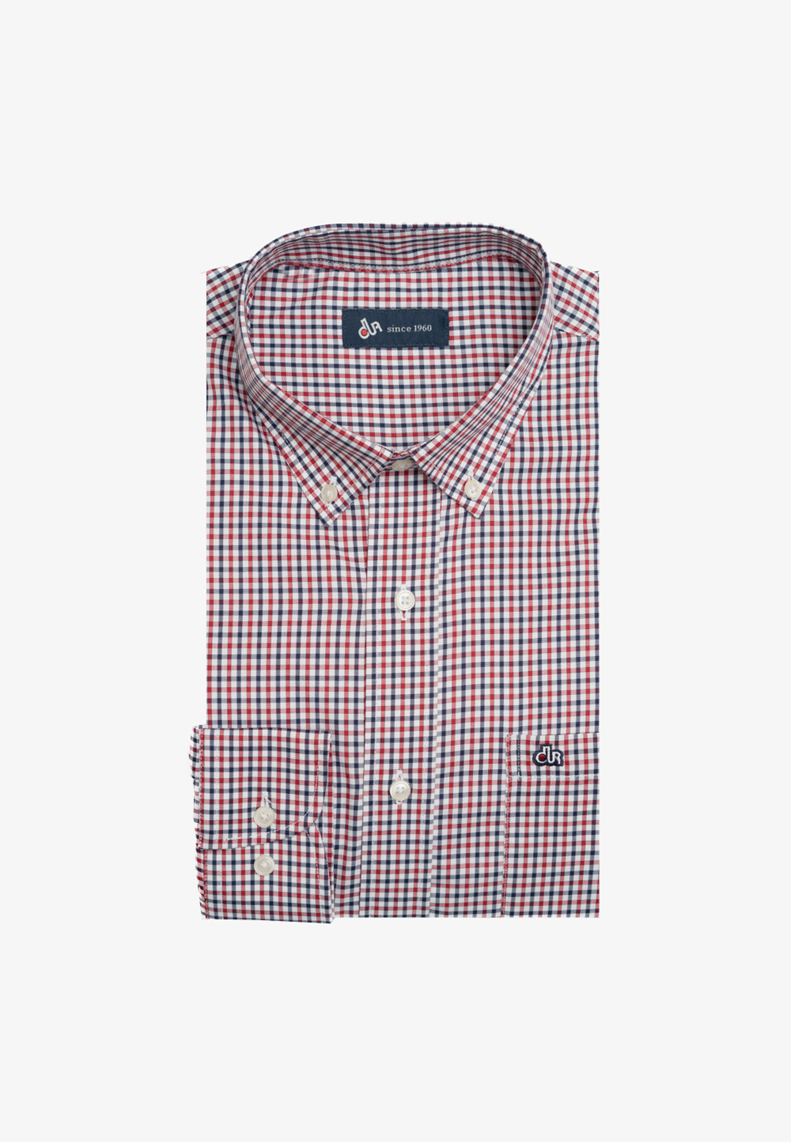 10210117-113588-A Πουκάμισο καρό 100's Δίκλωνο κανονική γραμμή - Image 1