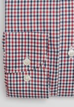 100's Two-ply cotton checked shirt - Image 3