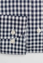 100's Two-ply cotton Vichy checked shirt - Image 3