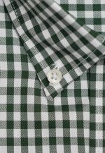 100's Two-ply cotton Vichy checked shirt - Image 2