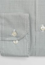 100's Two-ply cotton checked shirt - Image 3