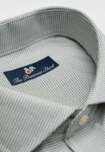 100's Two-ply cotton checked shirt - Image 5