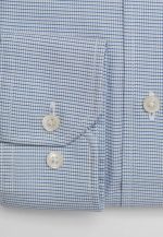 100's Two-ply cotton checked shirt - Image 3