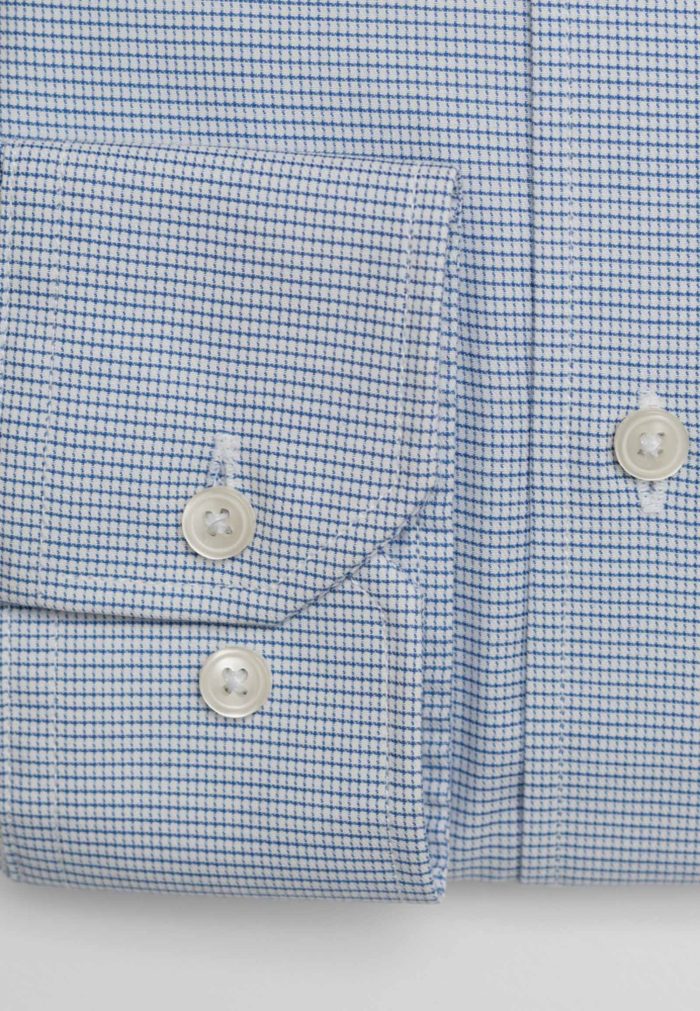 Πουκάμισο καρό 100's Δίκλωνο κανονική γραμμή - Image 3