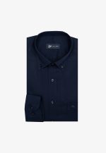 100's Two-ply cotton twill shirt