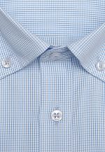 100's Two-ply cotton checked shirt - Image 4