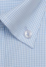 100's Two-ply cotton checked shirt - Image 2