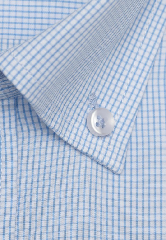 100's Δίκλωνο καρό πουκάμισο κανονική γραμμή - Image 2