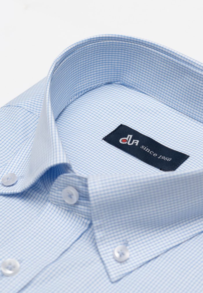 100's Δίκλωνο καρό πουκάμισο κανονική γραμμή - Image 5