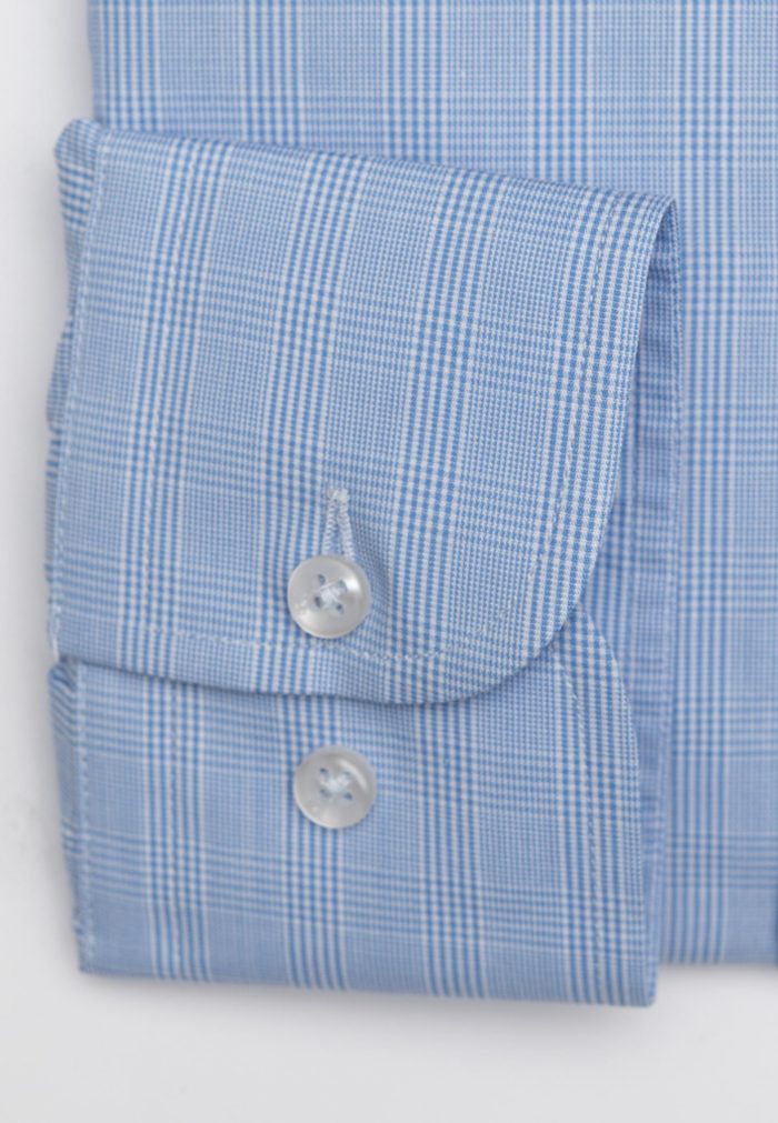 100's Δίκλωνο καρό πουκάμισο κανονική γραμμή - Image 3