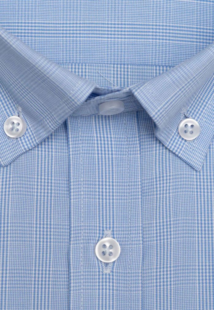 100's Δίκλωνο καρό πουκάμισο κανονική γραμμή - Image 4