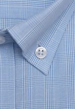100's Two-ply cotton checked shirt - Image 2