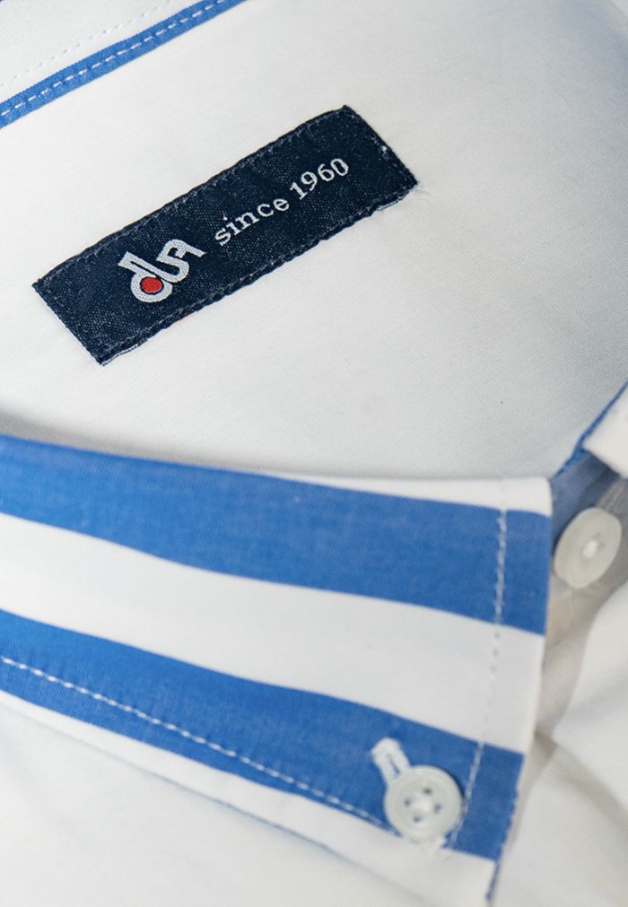 Πουκάμισο λεπτομέρεια φαρδιά ρίγα κανονική γραμμή - Image 4