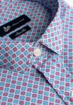 Slim-fit jaquard shirt - Image 4
