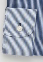 Slim fit striped rex collar shirt - Image 3