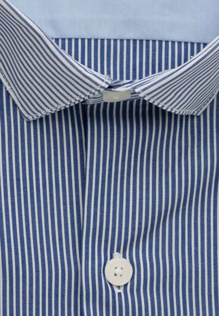 Πουκάμισο ριγέ κοπή ραφή στενή γραμμή - Image 4