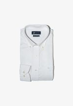 Regular-fit 100's Two-ply cotton piquet shirt