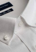 Regular-fit 100's Two-ply cotton piquet shirt - Image 2
