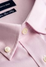 Regular-fit 100's Two-ply cotton piquet shirt - Image 2