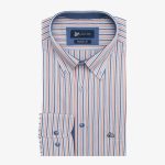 Regular line striped shirt