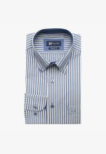 Two-toned striped shirt regular line