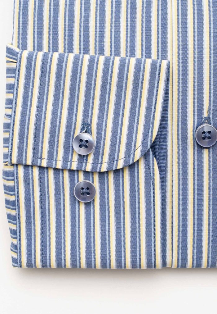 Two-toned striped shirt regular line - Image 3