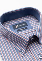 Two-toned striped shirt regular line - Image 5