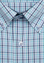 Regular line checked shirt - Image 4