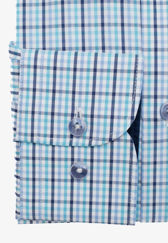 Regular line checked shirt - Image 3